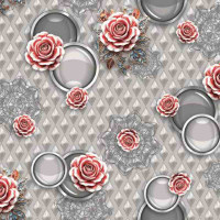 Клеенка Mariya Gel 135см-30м ES1214-3