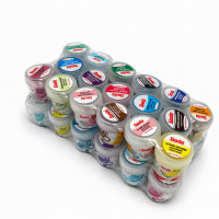 Краситель пищевой  Ассорти 2г Ж/Р(1шт) (34шт/уп) лаки