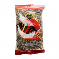 Семена подсолнечника АЛМАЗ Полосатые СОЛЕНЫЕ 150гр 20шт/ящ