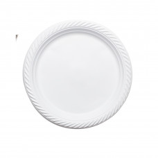 Тарілка 210 мм біла (100шт)