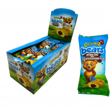 Бисквит CRAVINGZ BEAR CHOCOLATE CREAM с шоколадной нач.  35 г 12шт/уп
