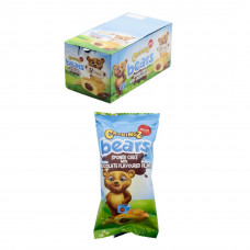 Бісквіт CRAVINGZ BEAR CHOCOLATE CREAM з шоколадною нач.  35 г 12шт/уп 8719325897548