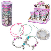 Бисер MBK-336 бусины, для плетения браслетов, браслеты, колба, 31-18-22 см. 6шт/уп