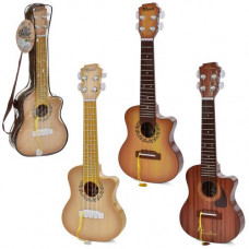 Гітара 6821B1-3-4  4 струни, медіатор, 3 види, кор., 50-19-5 см.