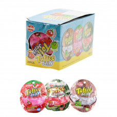 Желейна цукерка Toffee Jelly (кокос,полуниця, кавун) 30гр 30шт/бл 600шт/ящ