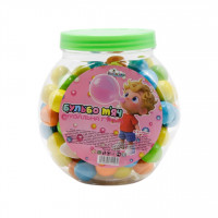 Жвачка Картофель мяч в банке 8гр 100шт/бл 1200шт/ящ