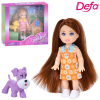 Кукла DEFA 8819 2 вида, корр., 17-31-4 см.