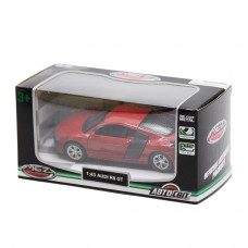 Джип AS-3058 АвтоМир,1:43,Audi R8 GT,мет.,инерц.,открыва.двери,резин.колеса,2цвета,кор.,14,5-7-6,5