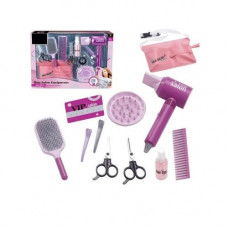 Набір перукаря YLQ-083 фен, гребінці, ножиці 2 шт., шпильки, сумка, бат., кор. 46,5-32,5-6,5 см.