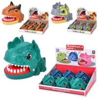 Настольная игра X023-53C-53C-1-54C-1 Найди больной зуб, динозавр-челюсти, 3 вида, 6шт/уп