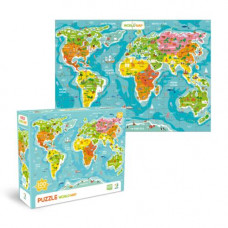 Пазл Мапа Світу 300704
