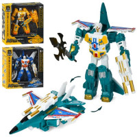 Трансформер 339-68 робот+транспорт, оружие, 3 вида, корр., 21,5-23-9 см.