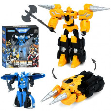 Трансформер K-188-1-2 робот+транспорт, зброя, 2 види, кор., 17,5-21-7 см.