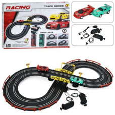 Трек 2181 дист.кер. (на шнурі), пульт 2шт., машина 2шт., від мережі (USB), кор., 53-35,5-4,5 см.