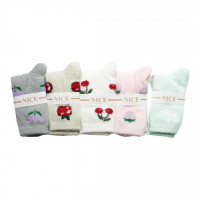 Носки женские ассорти 36-40р 5шт/уп 762-МИХ