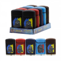 Зажигалки "SMILE" Турбо Джет ЕНОТЫ (10шт) J215
