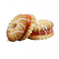 Кольцо фруктовое печенье ПЕСНОЕ 2,00кг ВС