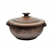 Вареничниця 5л з ручками  декор Гончар 40002