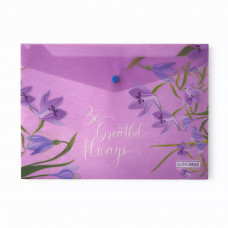 Папка конверт А4 на кнопке Buromax 12шт/уп 3968-39