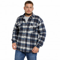 Рубашка мужская байка 48-56р SeR2152-180801