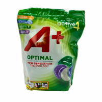 Гелеві капсули для прання A+ 4в1 Optimal (46шт)