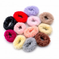 Набор резинок для волос минималистичные 7648 (12шт/наб)