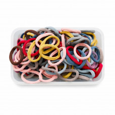 Набір гумок для волосся 7571 (100шт/наб)