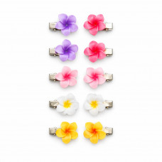 Набор заколок однотонного цвета 5408 (10шт/наб)