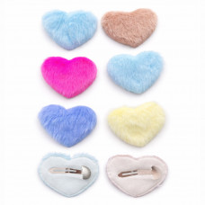 Набор заколок сердечка 4095 (8шт/наб)