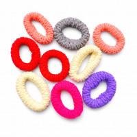 Набор резинок для волос яркие 1381 (9шт/наб)