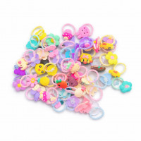 Набор резинок для волос с украшениями 2765 (50шт/наб)