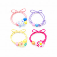 Набор резинок для волос с украшениями 6931 (4шт/наб)