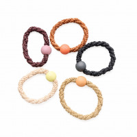 Набор резинок для волос с модными бусинами 5363 (5шт/наб)