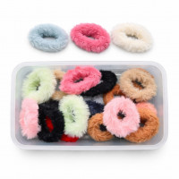 Набор резинок для волос пушистые 6454 (20шт/наб)