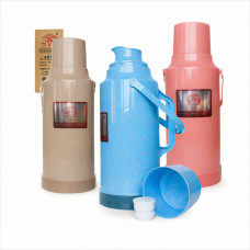 Термос 40115-3 зі скляною колбою 3,2 л Рожевий