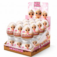 Шоколадное яйцо 20гр Chokolina с игрушкой 24шт/бл 144шт/ящ (шт.)