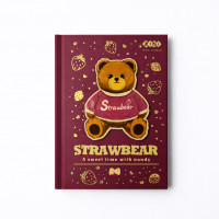 Блокнот А6 64л клеток. матовый ламинат Zibi 12721-18