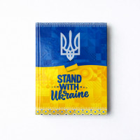 Блокнот А6 160л ламинированный тверд. Лист Украины