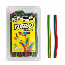Мармеладная палочка TURBO RAINBOW STRIPS PENCIL без сахара 8гр 150шт/бл 1200шт/ящ