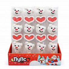 Зефир на палочке "Шашлычок Медвежата" 70гр 28шт/уп 84шт/ящ