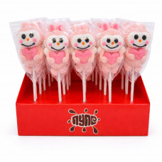 Зефир на палочке "Лабубу Ангел" 35гр 30шт/уп 120шт/ящ