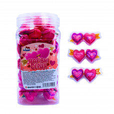 Желе джем Волшебные сердца 9гр 30шт/бл 600шт/ящ