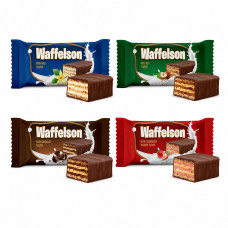 КОНФЕТЫ ГЛАЗУРОВАННЫЕ WAFFELSON АСОРТИ 2,0 кг ВК025