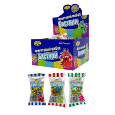 Жувальна цукерка Дропс Бастери 30гр 24шт/бл 288шт/ящ