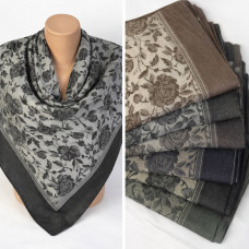 Платок шерсть 98*98см 6шт/уп №5