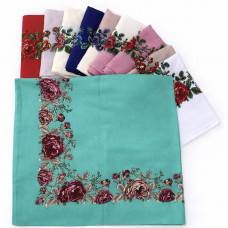 Платок демисезонный 80*80см 10шт/уп №7