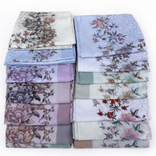 Платок демисезонный с тиснением 80*80см 10шт/уп №11