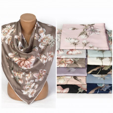 Платок атлас-шелк 95*95см 10шт/уп №18