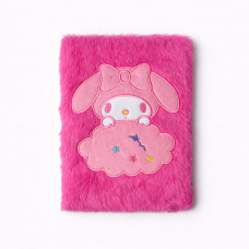 Блокнот дет. А5 Мех зайчонок PSCN 2180