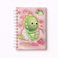 Блокнот дитячий об'ємний на спіралі 13*18см. Динозавр  DSCN 9886